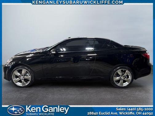 Obsidian Black 2011 Lexus IS 250C
