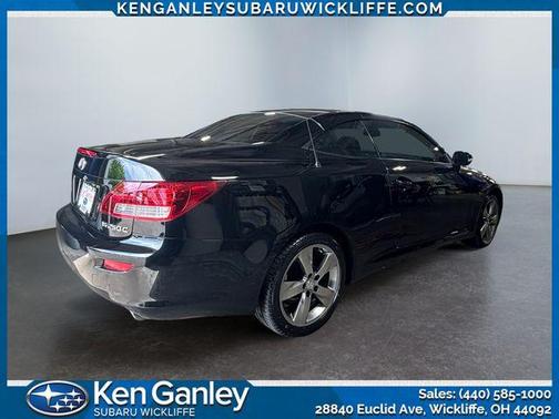 Obsidian Black 2011 Lexus IS 250C