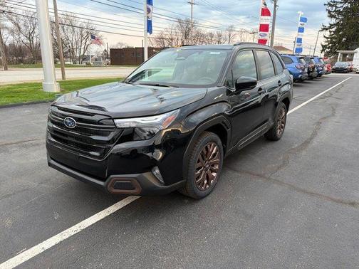 Crystal Black Silica 2026 Subaru Forester Sport