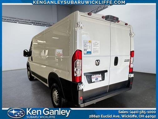 Bright White Clearcoat 2024 RAM ProMaster 3500 Low Roof