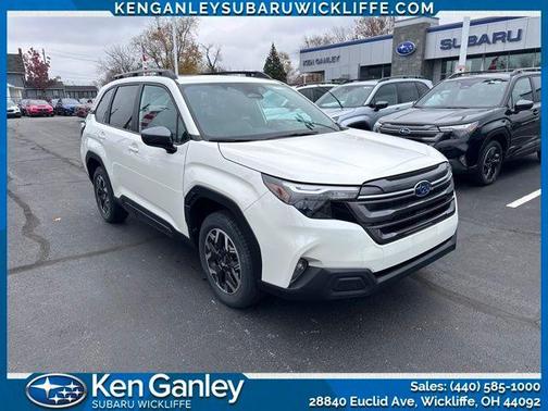 Crystal White Pearl 2026 Subaru Forester Premium