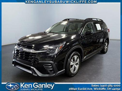 Crystal Black Silica 2024 Subaru Ascent Premium