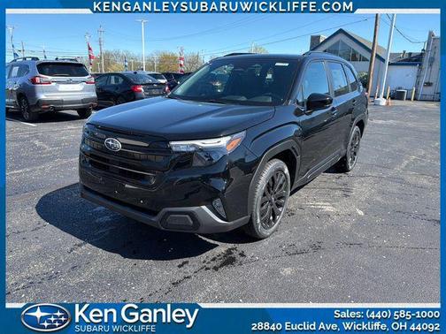 Crystal Black Silica 2026 Subaru Forester Sport