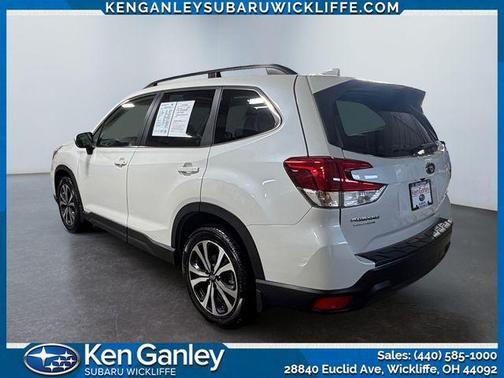 Crystal White Pearl 2021 Subaru Forester Limited
