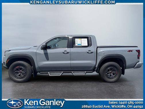 Boulder Gray Metallic 2025 Nissan Frontier PRO-4X