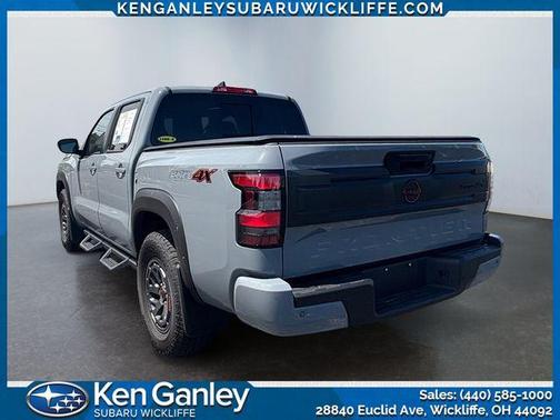 Boulder Gray Metallic 2025 Nissan Frontier PRO-4X