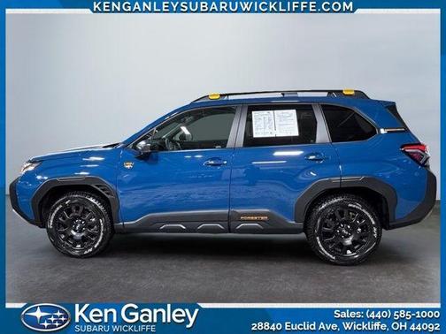 Geyser Blue 2026 Subaru Forester Wilderness