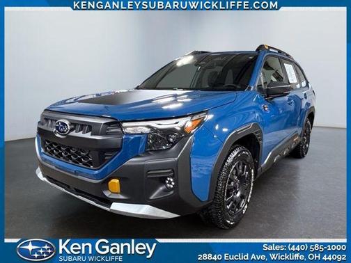 Geyser Blue 2026 Subaru Forester Wilderness