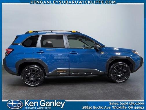 Geyser Blue 2026 Subaru Forester Wilderness