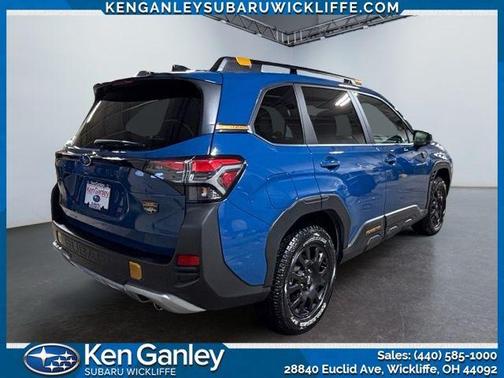 Geyser Blue 2026 Subaru Forester Wilderness