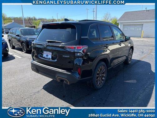 Crystal Black Silica 2026 Subaru Forester Sport