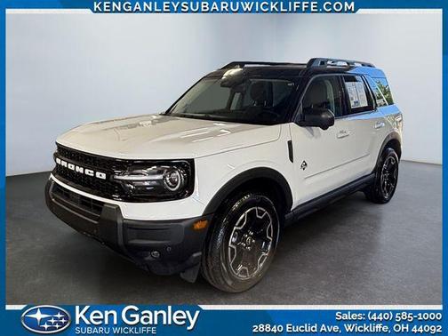 Oxford White 2025 Ford Bronco Sport Outer Banks