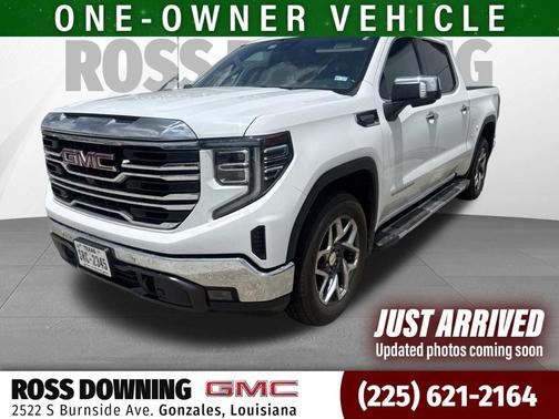 Summit White 2022 GMC Sierra 1500 SLT