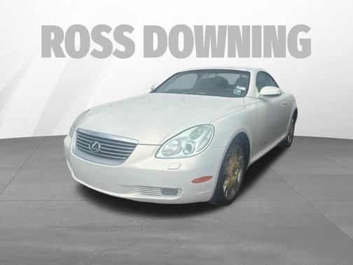 White 2003 Lexus SC 430