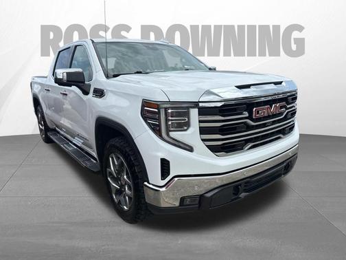 Summit White 2022 GMC Sierra 1500 SLT
