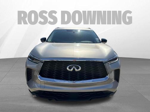 Warm Titanium 2023 INFINITI QX60 Luxe