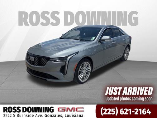 Silver Metallic 2023 Cadillac CT4 Premium Luxury