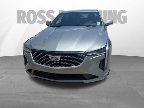 Silver Metallic 2023 Cadillac CT4 Premium Luxury