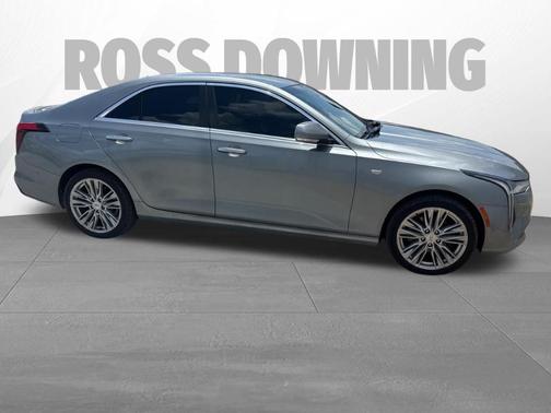 Silver Metallic 2023 Cadillac CT4 Premium Luxury