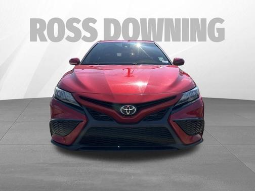 Red 2021 Toyota Camry SE