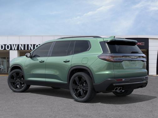 Trailstone Green Metallic 2027 GMC Acadia Elevation