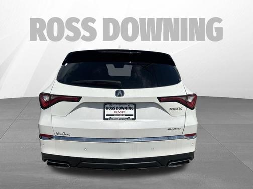 White 2024 Acura MDX Technology