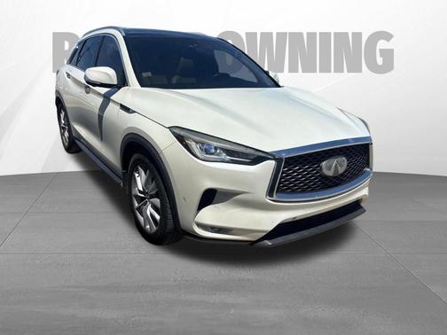 Majestic White 2019 INFINITI QX50 ESSENTIAL
