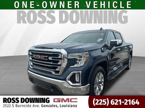 Pacific Blue Metallic 2020 GMC Sierra 1500 SLT
