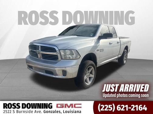 Bright Silver Clearcoat Metallic 2013 RAM 1500 Big Horn