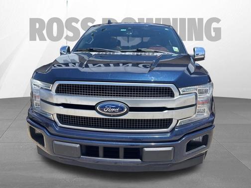 Blue 2019 Ford F-150 Platinum