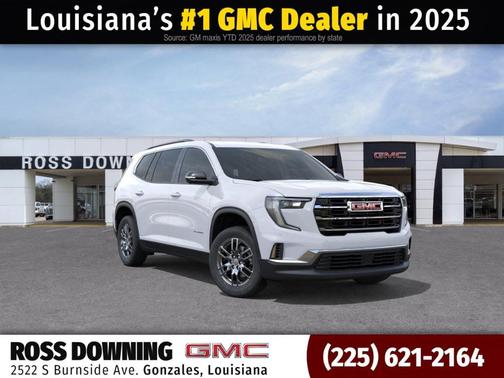 Summit White 2026 GMC Acadia Elevation