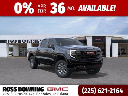 Onyx Black 2026 GMC Sierra 1500 AT4