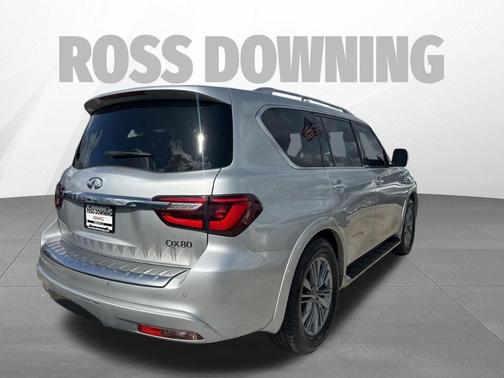 Liquid Platinum 2022 INFINITI QX80 Luxe