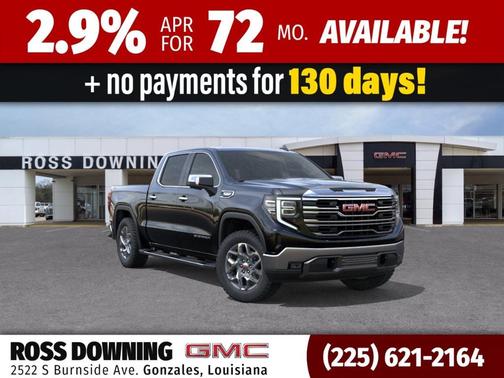 Onyx Black 2026 GMC Sierra 1500 SLT