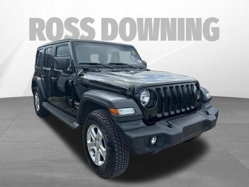 Black Clearcoat 2020 Jeep Wrangler Unlimited Sport
