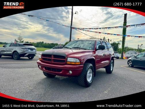 Red 2000 Dodge Durango Sport
