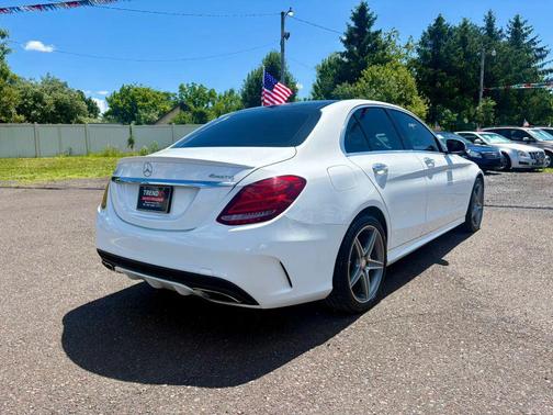 White 2016 Mercedes-Benz C-Class C 300 4MATIC