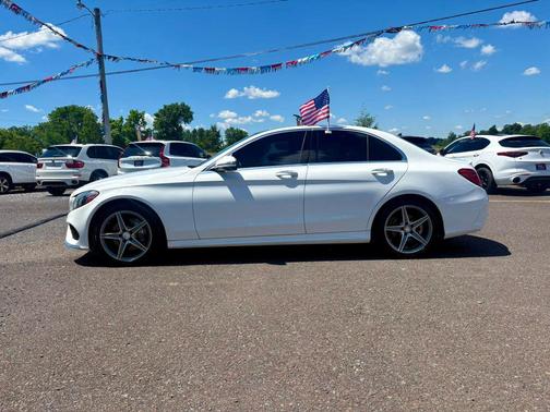 White 2016 Mercedes-Benz C-Class C 300 4MATIC