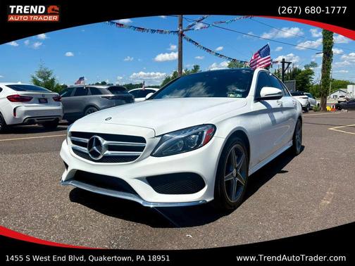 White 2016 Mercedes-Benz C-Class C 300 4MATIC