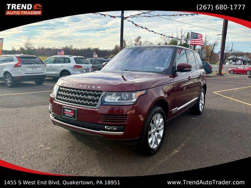 2017 Land Rover Range Rover 3.0L Supercharged