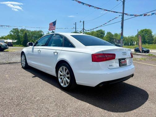 White 2015 Audi A6 2.0T Premium
