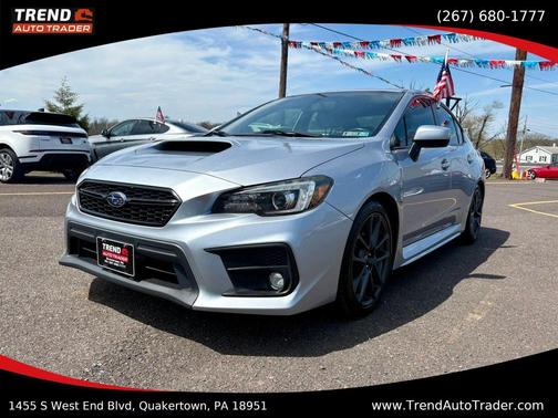 Ice Silver Metallic 2018 Subaru WRX Limited