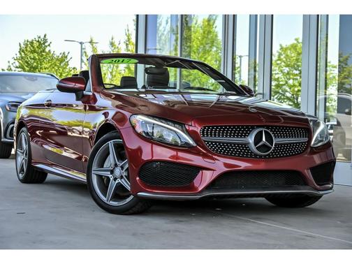 designo Cardinal Red Metallic 2017 Mercedes-Benz C-Class C 300 4MATIC