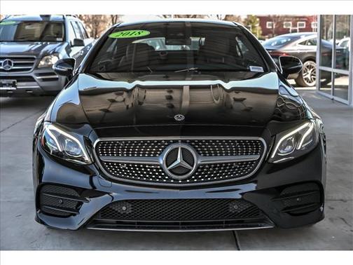 Black 2018 Mercedes-Benz E-Class E 400 4MATIC