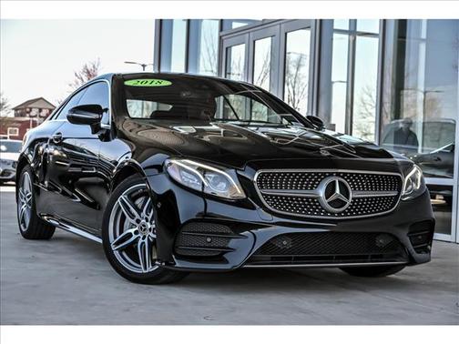 Black 2018 Mercedes-Benz E-Class E 400 4MATIC