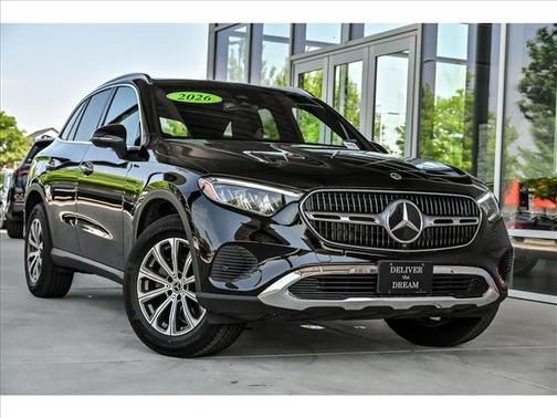 Black 2026 Mercedes-Benz GLC 300 4MATIC