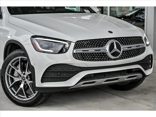 White 2020 Mercedes-Benz GLC 300 4MATIC Coupe