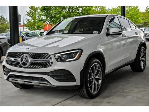White 2020 Mercedes-Benz GLC 300 4MATIC Coupe
