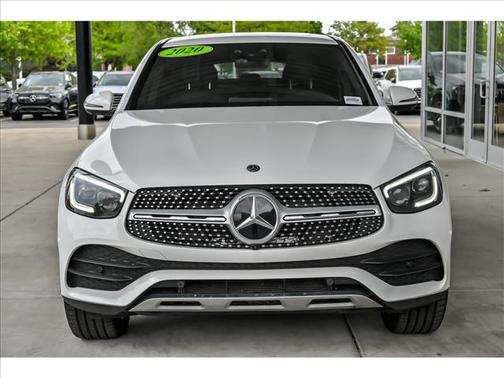 White 2020 Mercedes-Benz GLC 300 4MATIC Coupe