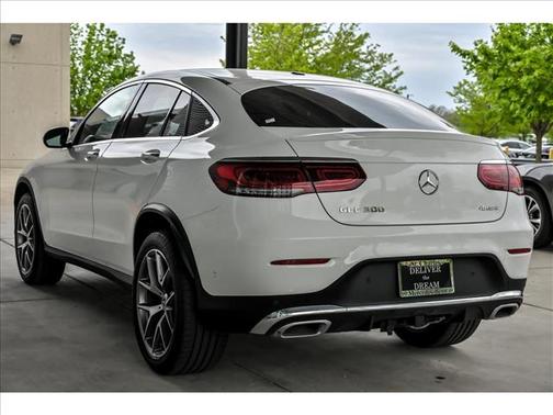 White 2020 Mercedes-Benz GLC 300 4MATIC Coupe